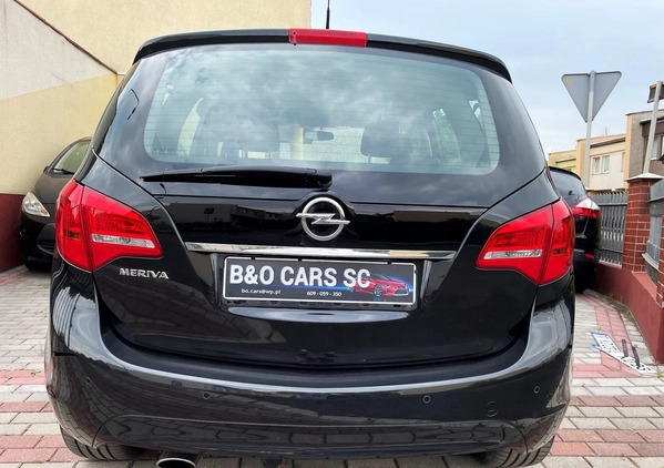Opel Meriva cena 27500 przebieg: 168000, rok produkcji 2013 z Krośniewice małe 436